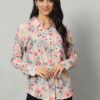 Western Floral Shirt for Women