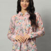 Western Floral Shirt for Women