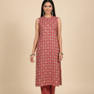 Everyday Chic Printed Cotton 2-Piece Set
